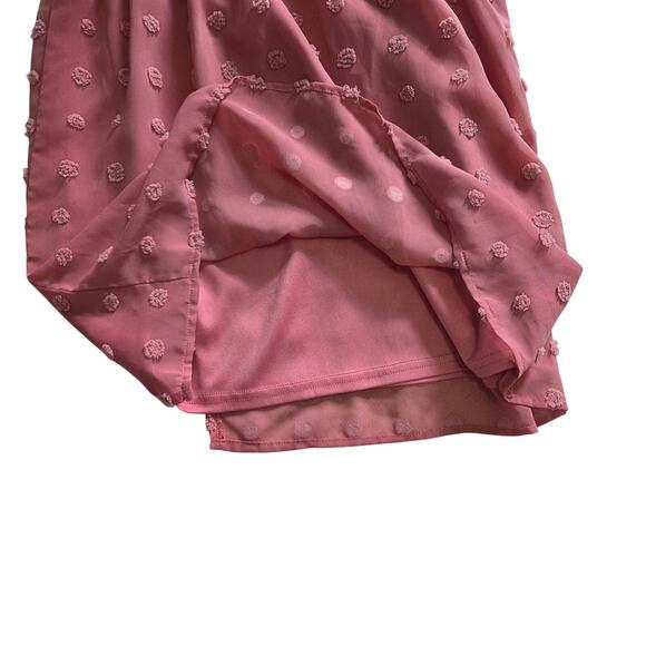 PINK Lily Woman's Above Knee One Sleeve Dress size L - Picture 3 of 8